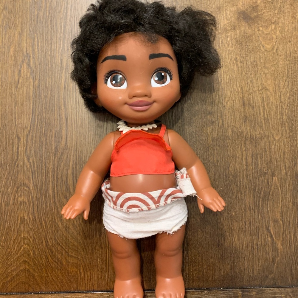Baby Moana Disney animator’s doll